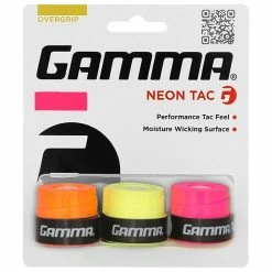 Gamma Neon Tac Overgrip 3 Pack