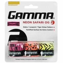 Gamma Neon Safari Overgrip 3 Pack
