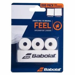 Babolat Syntec Pro Replacement Grip + VS Original 3 Pack Overgrip