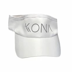 Kona Thunder Silver Beach Tennis Visor
