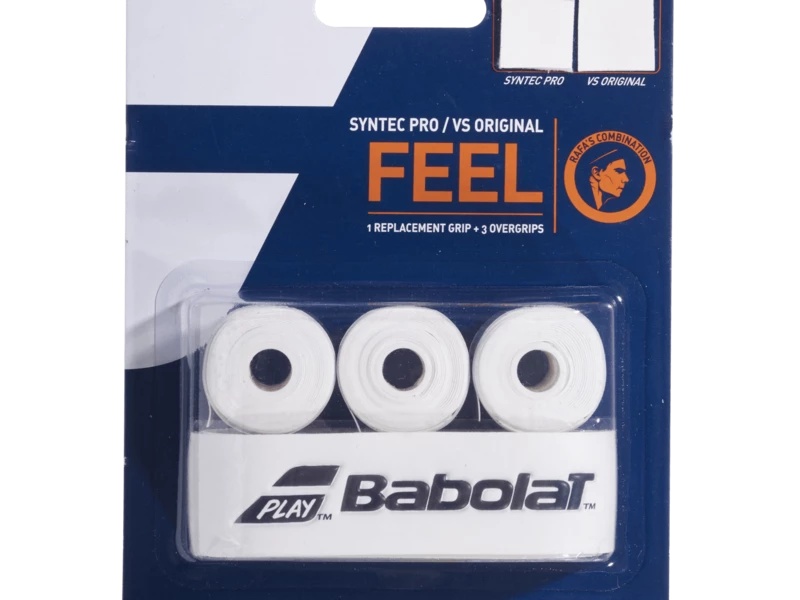 Babolat Syntec Pro / VS Original Grip White 1 Babolat Syntec Pro / VS Original Grip White