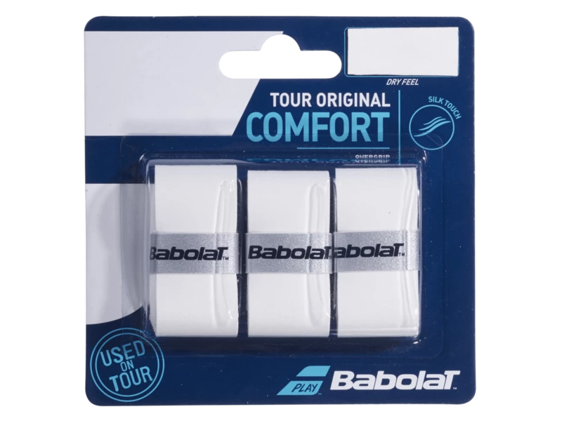 Babolat Tour Original Overgrip White 1 Babolat Tour Original Overgrip White