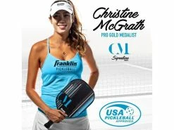 Franklin Christine McGrath 16mm Signature Pickleball Paddle Black/Blue -Adidas Shop franklin christine mcgrath 16mm signature pickleba 5