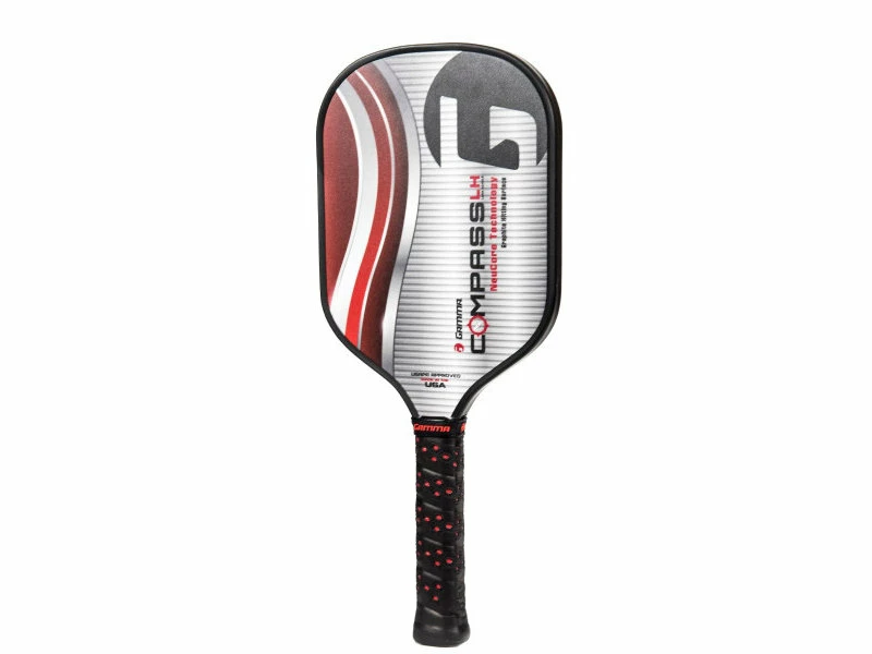 Gamma Compass LH Pickleball Paddle (Red) 2 Gamma Compass LH Pickleball Paddle (Red) - Image 2